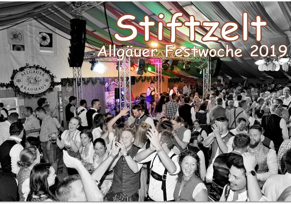 Stiftzelt Allgaeuer Festwoche